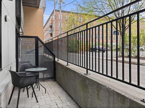 Balcony - 102-235 Rue St-Vallier E., Québec (La Cité-Limoilou), QC - Outdoor With Exterior
