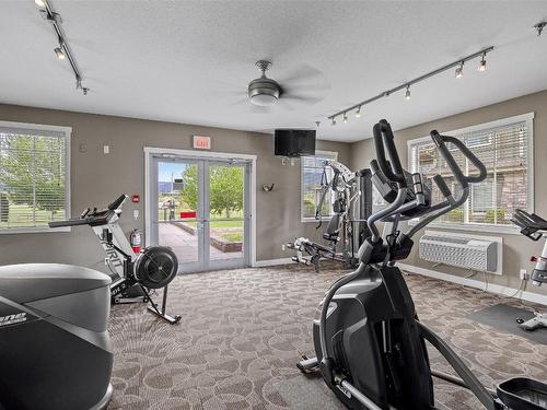 106-3733 Casorso Road, Kelowna, BC - Indoor Photo Showing Gym Room