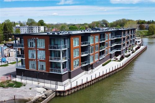 38 Harbour Street|Unit #303, Port Dover, ON - Outdoor With Body Of Water With Balcony
