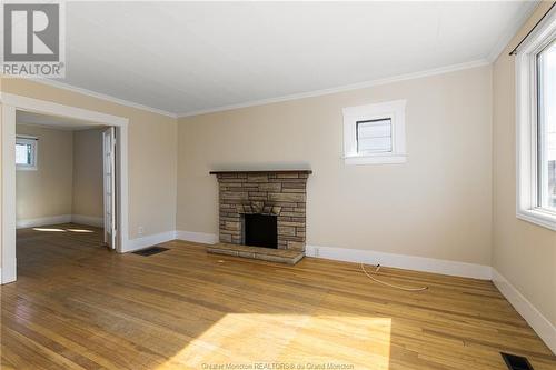 125-127 Steadman, Moncton, NB - Indoor Photo Showing Living Room With Fireplace