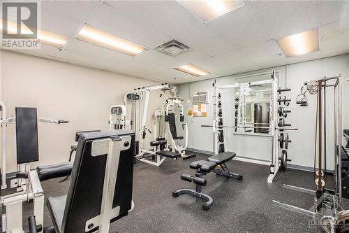 1785 Frobisher Lane Unit#2708, Ottawa, ON - Indoor Photo Showing Gym Room