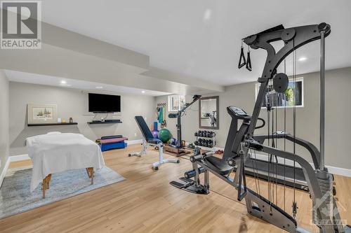 5 Fairfax Avenue, Ottawa, ON - Indoor Photo Showing Gym Room