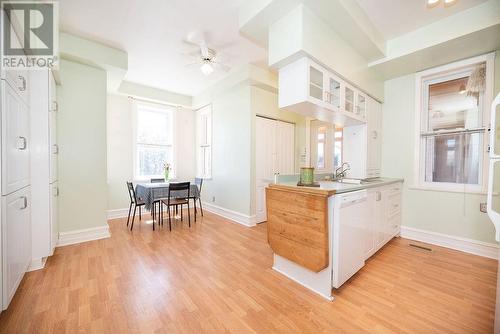 Kitchen eating area. Laundry in closet RT. - 1094 Madawaska Street, Calabogie, ON - Indoor