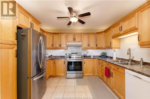 163 Royal Oaks Blvd Unit#204, Moncton, NB - Indoor Photo Showing Kitchen With Stainless Steel Kitchen With Double Sink