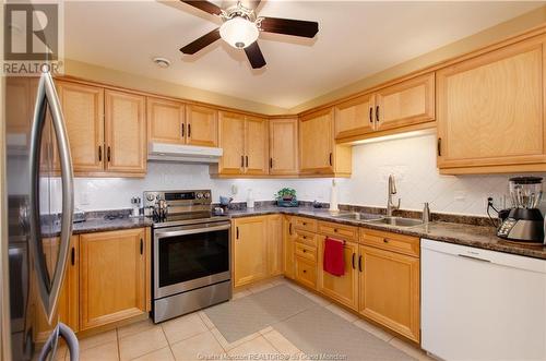 163 Royal Oaks Blvd Unit#204, Moncton, NB - Indoor Photo Showing Kitchen With Double Sink