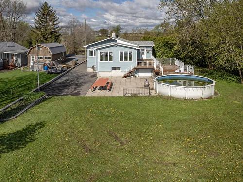 Overall view - 325 1Re Rue, Saint-Blaise-Sur-Richelieu, QC - Outdoor With Above Ground Pool