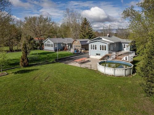 Overall view - 325 1Re Rue, Saint-Blaise-Sur-Richelieu, QC - Outdoor With Above Ground Pool
