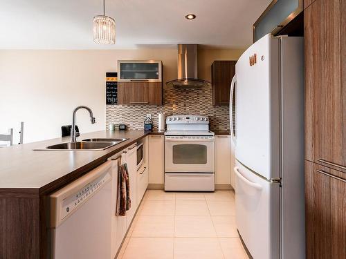 Kitchen - 162 Rue De Normandie, Varennes, QC - Indoor Photo Showing Kitchen With Double Sink
