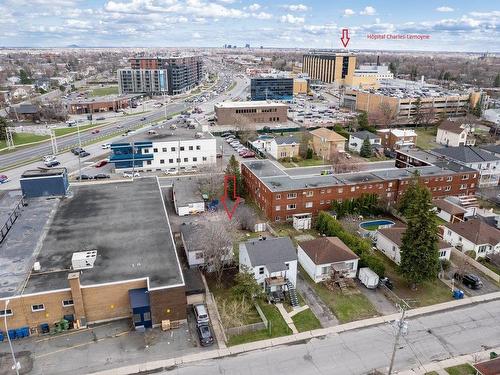 Aerial photo - 282  - 284 Rue Jeannette, Longueuil (Le Vieux-Longueuil), QC - Outdoor With View