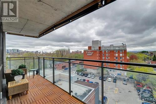 411 Mackay Street Unit#607, Ottawa, ON - Outdoor With Balcony With View With Exterior