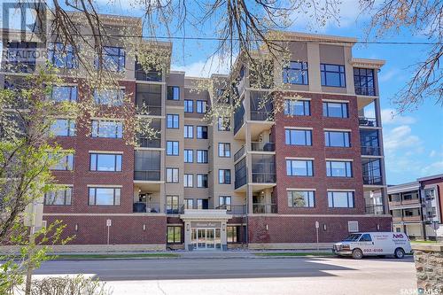 507 205 Fairford Street E, Moose Jaw, SK - Outdoor With Balcony With Facade