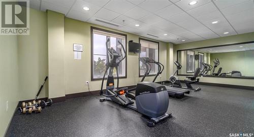 507 205 Fairford Street E, Moose Jaw, SK - Indoor Photo Showing Gym Room