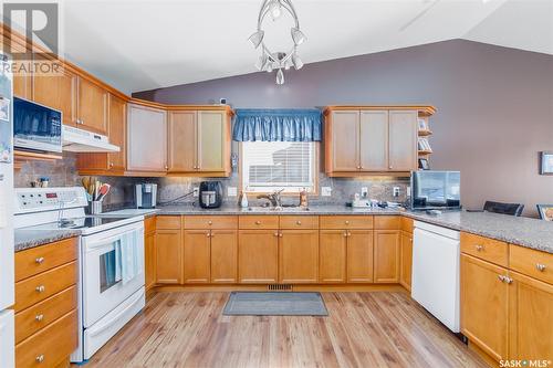 3322 37Th Street W, Saskatoon, SK - Indoor Photo Showing Kitchen With Double Sink