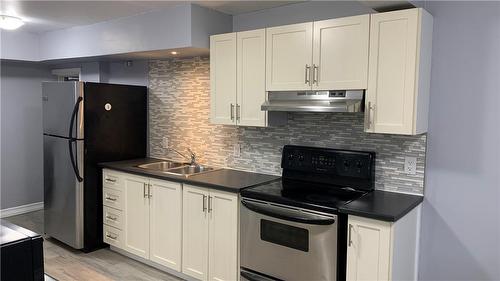 468 Main Street E|Unit #10, Hamilton, ON - Indoor Photo Showing Kitchen With Double Sink