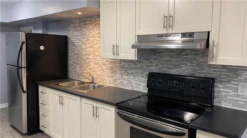 468 Main Street E|Unit #10, Hamilton, ON - Indoor Photo Showing Kitchen With Stainless Steel Kitchen With Double Sink With Upgraded Kitchen