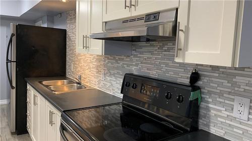 468 Main Street E|Unit #10, Hamilton, ON - Indoor Photo Showing Kitchen With Double Sink