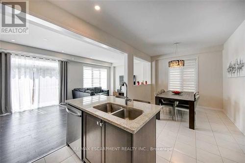 8 Queen Mary Boulevard, Hamilton, ON - Indoor Photo Showing Kitchen With Double Sink
