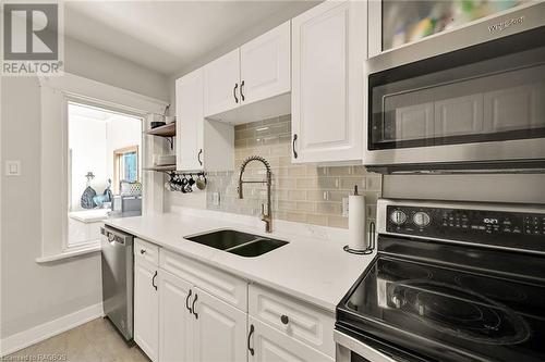 Stunning! - 15 Newlands Avenue, Hamilton, ON - Indoor Photo Showing Kitchen With Double Sink