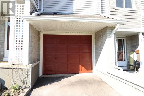 Front entrance porch & rear deck & roof awning over garage - 365 Pioneer Drive Unit# 22, Kitchener, ON - Outdoor With Exterior