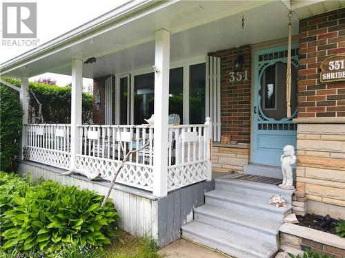 Large covered front porch - 351 Market Street, Saugeen Shores, ON - Outdoor With Deck Patio Veranda