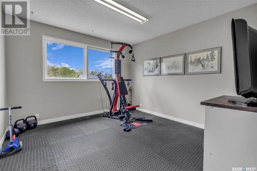 Hitchens Acreage, South Qu'Appelle Rm No. 157, SK - Indoor Photo Showing Gym Room