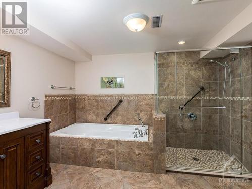 Lower level bath. - 9 Kinalea Crescent, Stittsville, ON - Indoor Photo Showing Bathroom
