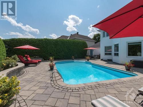 9 Kinalea Crescent, Stittsville, ON - Outdoor With In Ground Pool With Backyard