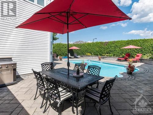 9 Kinalea Crescent, Stittsville, ON - Outdoor With In Ground Pool With Deck Patio Veranda With Exterior