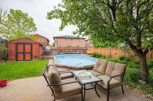 265 Fruitland Road, Stoney Creek, ON - Outdoor With In Ground Pool With Deck Patio Veranda With Backyard