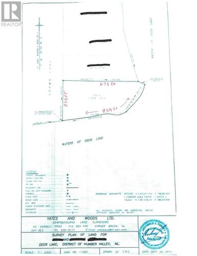 Lot #38 Bowaters Reid Lot - Partridge Point, Deer Lake, NL 