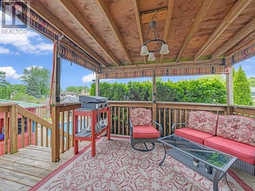 3361 Souilliere, Windsor, ON - Outdoor With Deck Patio Veranda With Exterior