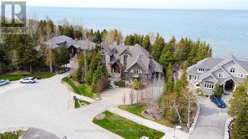 115 Ellis Drive, Blue Mountains, ON - Outdoor With Body Of Water With Facade