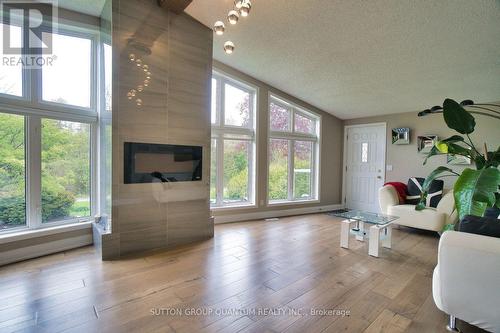 510 Alfred Street, Huron-Kinloss, ON - Indoor Photo Showing Living Room With Fireplace