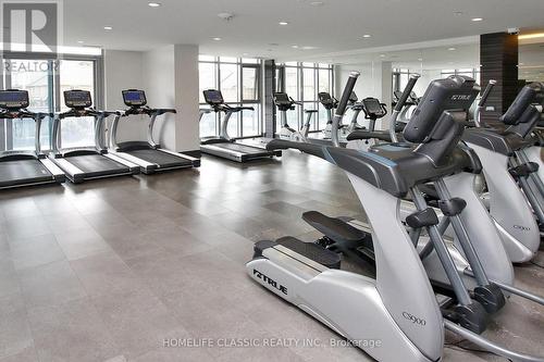1616 - 9471 Yonge Street, Richmond Hill, ON - Indoor Photo Showing Gym Room