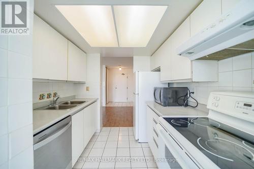 703 - 1 Rowntree Road, Toronto, ON - Indoor Photo Showing Kitchen With Double Sink