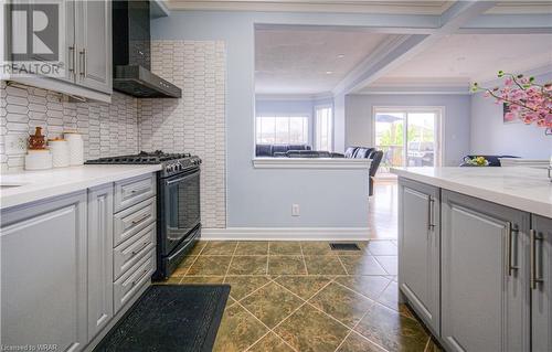164 Cranbrook Street, Kitchener, ON - Indoor Photo Showing Kitchen With Upgraded Kitchen