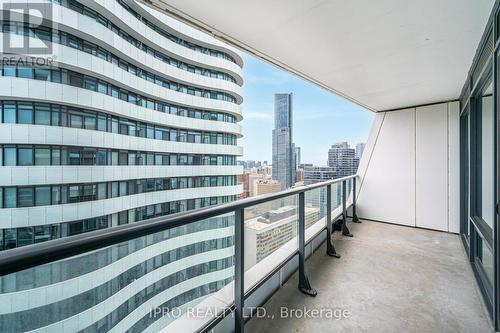 3902 - 85 Wood Street, Toronto, ON - Outdoor With Balcony With Exterior