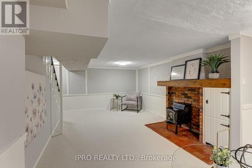 252 Walkers Line, Burlington, ON - Indoor Photo Showing Other Room With Fireplace
