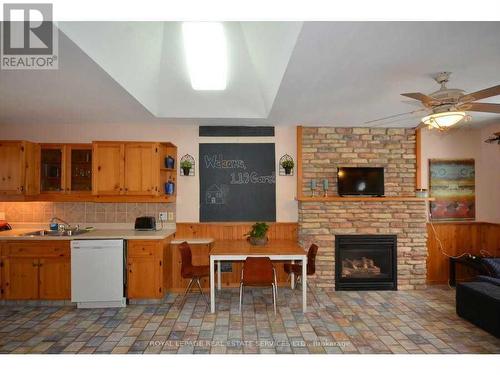 119 Gary Avenue, Hamilton, ON - Indoor With Fireplace