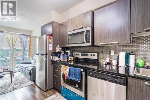 309 - 2150 Lawrence Avenue, Toronto, ON - Indoor Photo Showing Kitchen With Stainless Steel Kitchen
