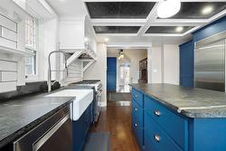 Kitchen view toward breakfast nook - 