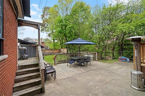 Backyard View - 266 Aberdeen Avenue, Hamilton, ON - Outdoor With Deck Patio Veranda
