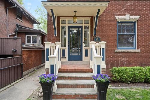 Front Entrance - 266 Aberdeen Avenue, Hamilton, ON - Outdoor With Exterior