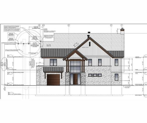 Plan (croquis) - Ch. Blanc, Stoneham-Et-Tewkesbury, QC 