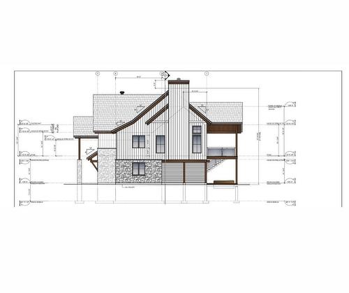 Drawing (sketch) - Ch. Blanc, Stoneham-Et-Tewkesbury, QC 