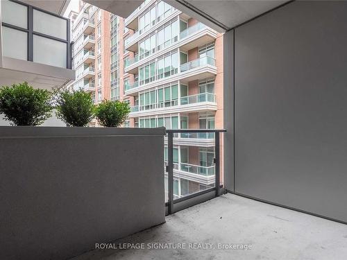 409-88 Cumberland St, Toronto, ON - Outdoor With Balcony With Exterior