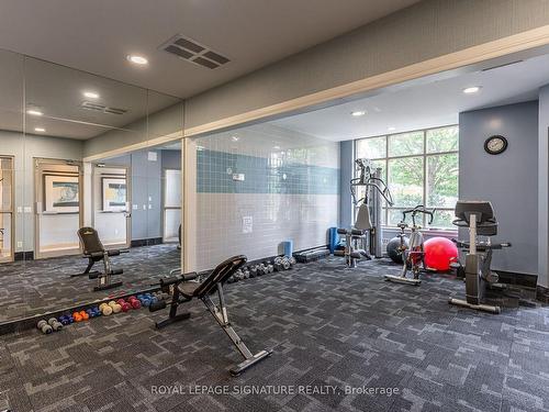 911-2365 Central Park Dr, Oakville, ON - Indoor Photo Showing Gym Room