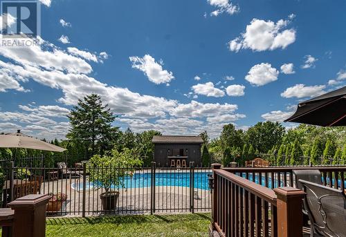 4534 Concession Rd 4 North, Amherstburg, ON - Outdoor With In Ground Pool