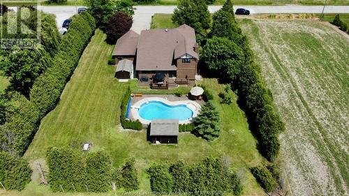 4534 Concession Rd 4 North, Amherstburg, ON - Outdoor With In Ground Pool With View