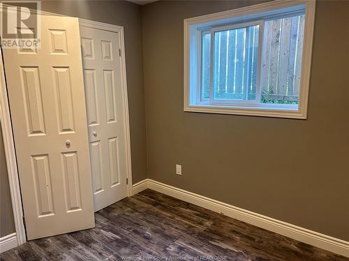 1647 Factoria Road Unit# Lower Level, Windsor, ON - Indoor Photo Showing Other Room